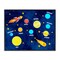 Stupell Industries Rocket Across Solar System Framed Giclee, design by Daphne Polselli